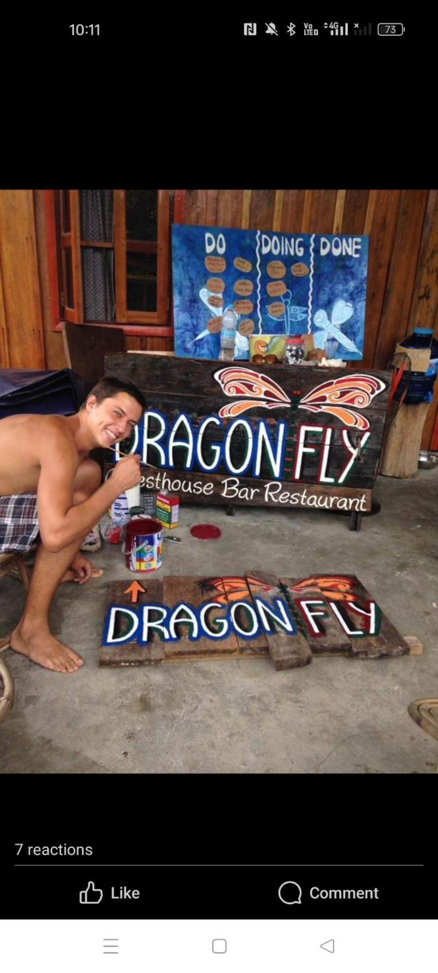 Dragonfly Guesthouse Đảo Koh Rong Samloem Ngoại thất bức ảnh